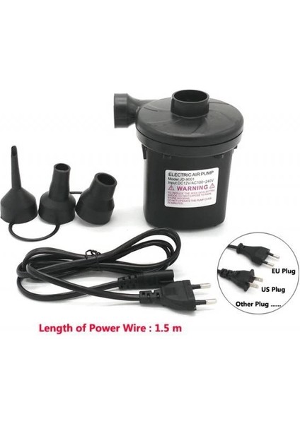 Elektrikli Hava Pompası Şişme Yatak - Lastik - Vakumlu Poşet Hava Kompresörü modelleri