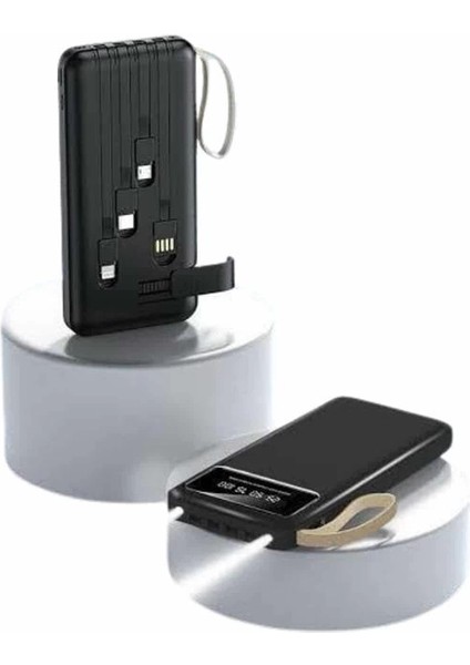 Hızlı Şarj Özellikli 20.000 Mah Dijital Göstergeli USB Girişli Android ve Ios Uyumlu Powerbank modelleri