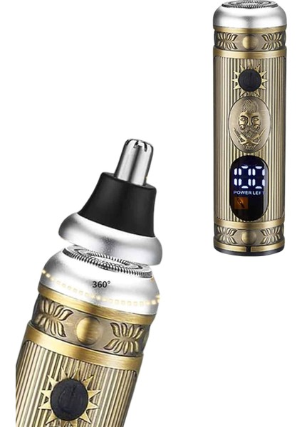 Profesyonel Saç Sakal Vücut Kulak ve Burun Tıraş Makinesi 3 Başlıklı - MR000K-1FYDH9 modelleri