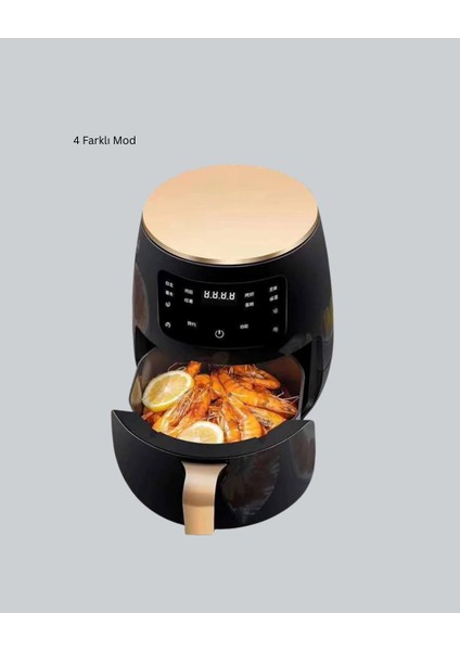 2400W Güçlü Airfryer 6l Yağsız Sağlıklı Pişirici LCD Dokunmatik - MR000K-1FS430 fırsatları