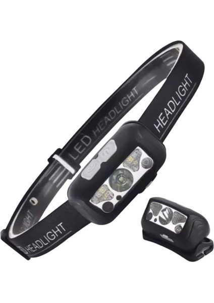 Sensörlü Şarjlı Type-C Şarj Işıklı Kafa Lambası Kamp Lambası - MR000K-1FP8G4 modelleri