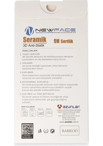 Tecno Spark 20 3D Antistatik Seramik Nano Ekran KORUYUCU-(5796) - MR000K-1GE1Y5 fırsatları