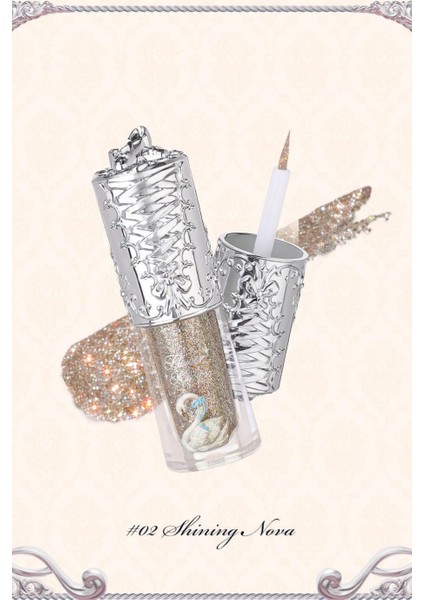 Swan Ballet Liquid Eyeshadow Blossom Işıltılı indirimleri