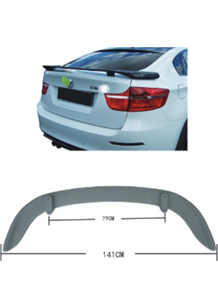 Bmw Bagaj Spoyleri X6:E71 -Hamann- 2008-14