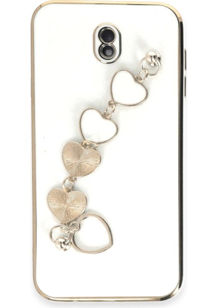 Samsung Galaxy J7 Pro / J730 Kılıf Esila Silikon - BEYAZ-(5796) - MR000K-1FS8D4