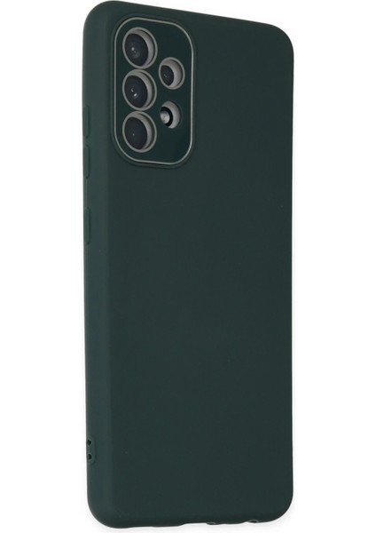 Samsung Galaxy A53 5g Kılıf Lansman Glass Kapak - Koyu YEŞIL-(5796) - MR000K-1FIC16 fiyatları