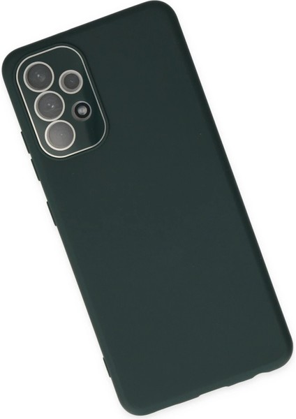 Samsung Galaxy A53 5g Kılıf Lansman Glass Kapak - Koyu YEŞIL-(5796) - MR000K-1FIC16 modelleri