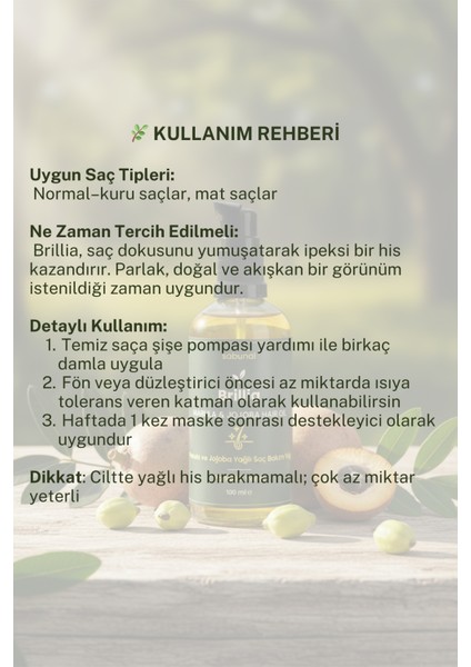 Brillia Işıltı ve Yumuşaklık 100 ml - Marula & Jojoba Saç Bakım Yağı indirimleri
