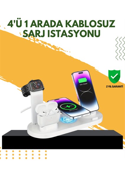 Şık ve Fonksiyonel Tasarım – Evde Ofiste Veya Seyahatte Kusursuz Şarj Deneyimi - MR000K-1FWBM