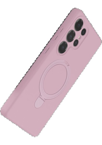 Samsung Galaxy S24 Ultra Regal Magsafe Standlı Kapak - Açık PEMBE-(5796) - MR000K-1FDM33 modelleri