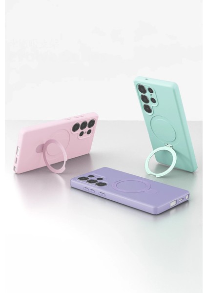 Samsung Galaxy S24 Ultra Regal Magsafe Standlı Kapak - Açık PEMBE-(5796) - MR000K-1FDM33 indirimleri