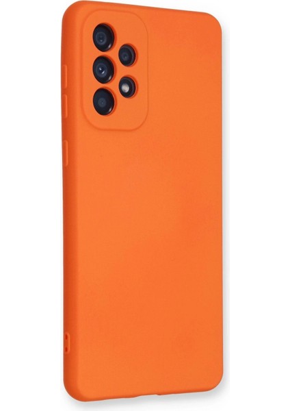 Samsung Galaxy A33 5g Kılıf Nano Içi Kadife Silikon - TURUNCU-(5796) - MR000K-1FIW83 fiyatları
