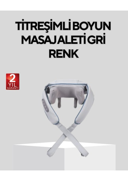 Isı Terapili Boyun ve Omuz Masaj Cihazı Sessiz Motorlu Çok Bölgeli Kullanım - MR000K-1FMK41