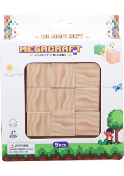 Megacraft 9 Parça Kum Blok fiyatları