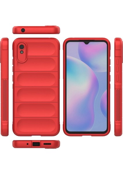 Xiaomi Redmi 9A Kılıf Optimum Silikon - KIRMIZI-(5796) - MR000K-1FA331 modelleri