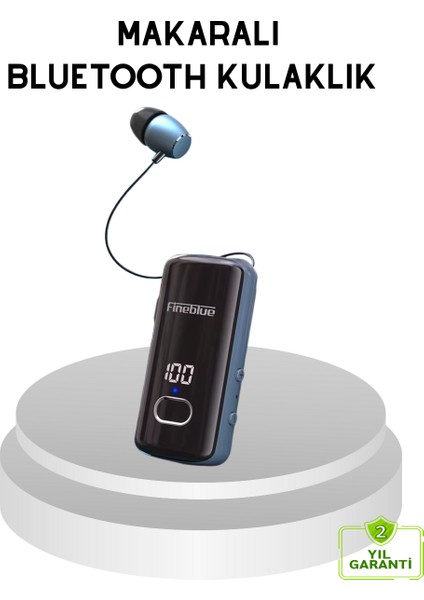Fineblue F580 Suya Dayanıklı Bluetooth 5.3 Kulaklık Dijital Ekranlı - MR000K-1FOH62