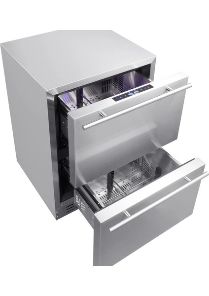 Outdoor Tezgah Altı Ankastre Buzdolabı (Çekmeceli) BUR113-DSS modelleri