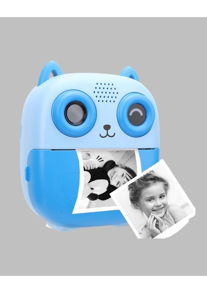 Anında Baskı Özellikli Çocuk Kamerası 48MP 1080P Çift Lens 32GB Destekli - MR000K-1FMU41 fiyatları