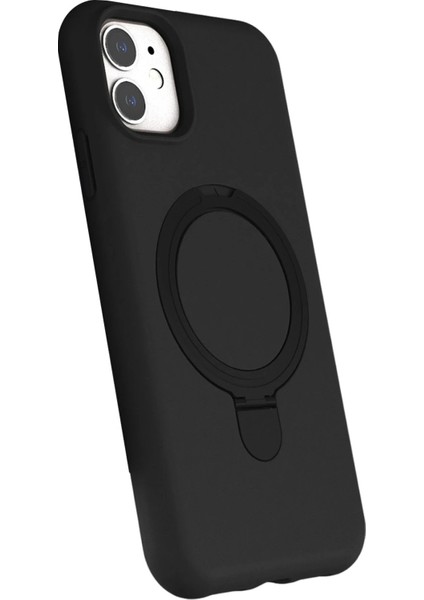 Apple iPhone 11 Regal Magsafe Standlı Kapak - SIYAH-(5796) - MR000K-1FDKO2 fiyatları
