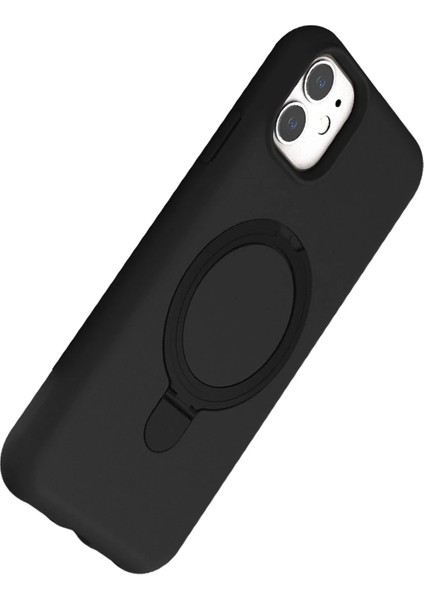 Apple iPhone 11 Regal Magsafe Standlı Kapak - SIYAH-(5796) - MR000K-1FDKO2 modelleri