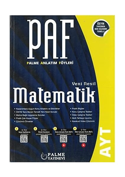 Ayt Matematik Anlatımlı Föyleri