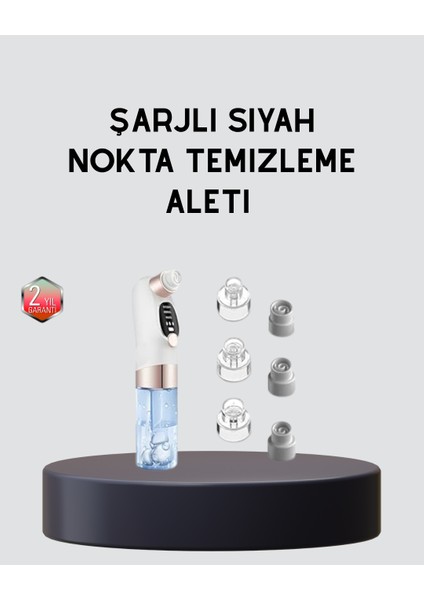 3 Kademeli Vakumlu Gözenek Temizleme Cihazı – Cilt Yenileyici Masaj ve Derin Tem - MR000K-1FNIU