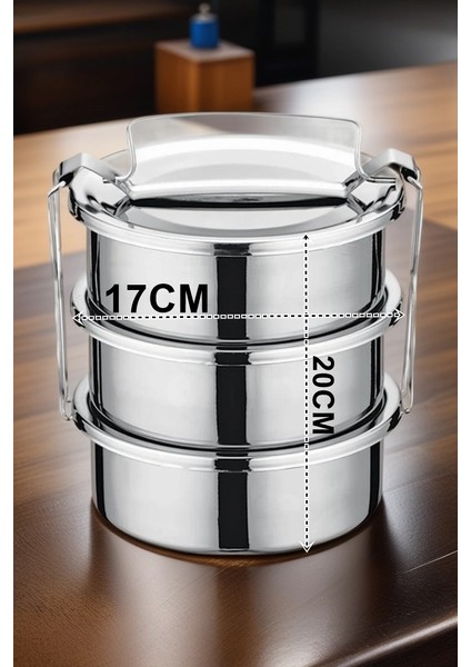 Hsnet Sefer Tası Paslanmaz Çelik Yemek Kabı 17 cm - MR000K-1G2HF0 fiyatları