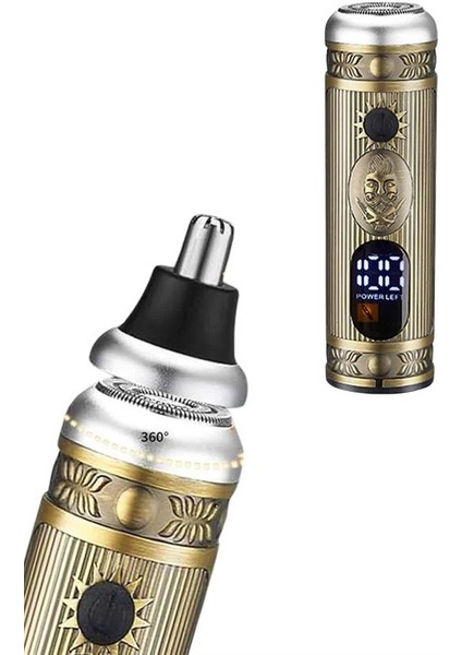 Profesyonel Saç Sakal Vücut Kulak ve Burun Tıraş Makinesi 3 Başlıklı - MR000K-1FP910 modelleri