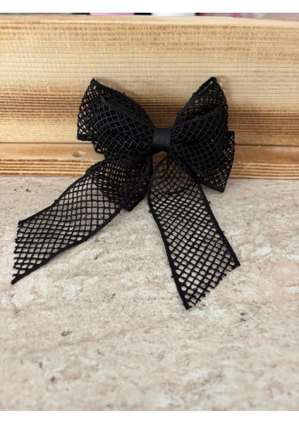 File Dokulu Büyük Fiyonk Saç Tokası modelleri