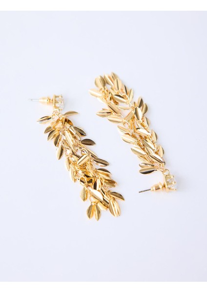 Altın Rengi Parlak Sallanan Küpe fiyatları