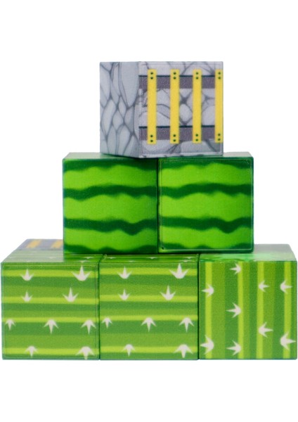 Megacraft 9 Parça Karpuz Ray Kaktüs Blok fiyatları