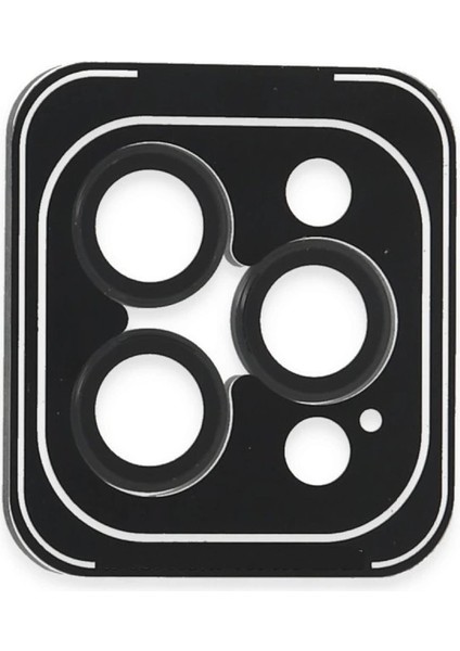 Joko Iphone 16 Pro Max Pvd Metal Kamera Lens - Siyah