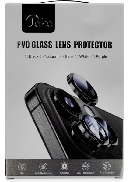 Joko Iphone 16 Pro Max Pvd Metal Kamera Lens - Siyah fiyatları