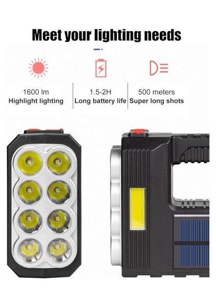 Güneş Enerjili Kamp Av Feneri modelleri