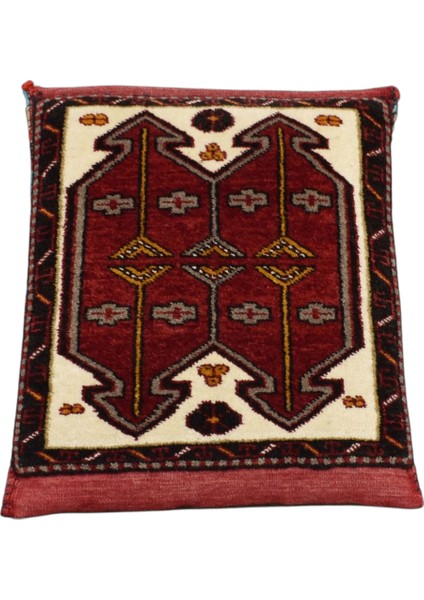 El Dokuma Malatya Yün Halı Köşe Minderi 0367 - Yeni - Çok Renkli modelleri