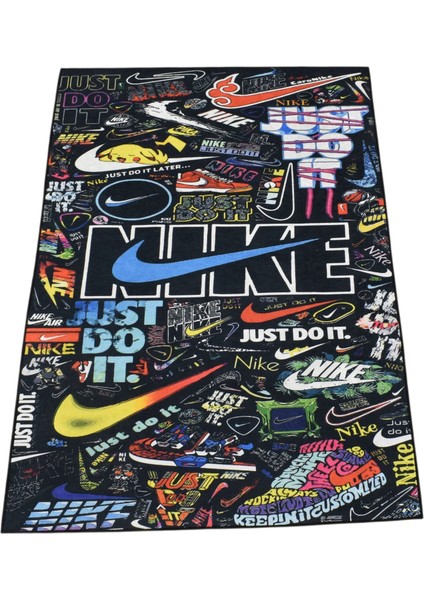 Tasarım Digital Baskı Makine Halısı 0378 - Yeni - Çok Renkli fırsatları