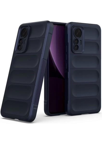 Xiaomi Mi 12 Lite Kılıf Optimum Silikon - Lacivert fiyatları