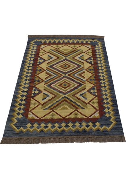 El Dokuma Cerit Yörükleri Iran Yün Kilim 0411 - Yeni - Çok Renkli fiyatları