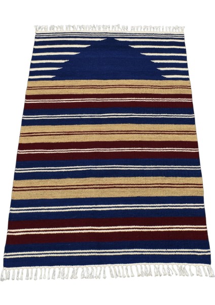 El Dokuması Hatay Seccade Yün Kilim 0400 - Yeni - Çok Renkli fiyatları