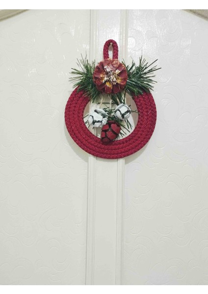 Kozalak Garland Yılbaşı Hediyelik Kapı Duvar Süsü modelleri