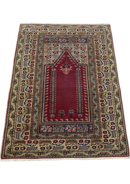 El Dokuma Kayseri Yün Salon Halısı 0363 - Antika - Çok Renkli fiyatları