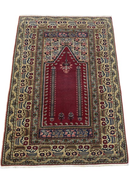 El Dokuma Kayseri Yün Salon Halısı 0363 - Antika - Çok Renkli modelleri