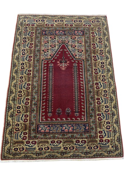 El Dokuma Kayseri Yün Salon Halısı 0363 - Antika - Çok Renkli fırsatları