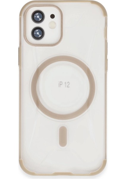 Joko Iphone 12 Hilton Magsafe Kapak - Gold