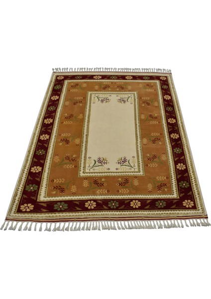 El Dokuma Kirman Balıkesir Antik Yörük Yün Halı 0382 - Yeni - Çok Renkli fiyatları