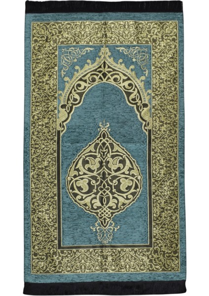 Mihraplı Portatif Namazlık Duvar Halısı 0456 - Yeni - Çok Renkli