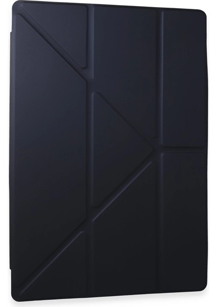 Samsung Galaxy X910 Tab S9 Ultra 14.6 Kılıf Kalemlikli Mars Tablet Kılıfı - Lacivert