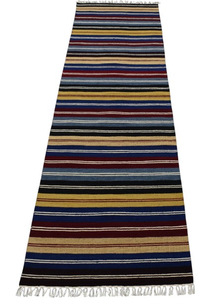 El Dokuması Hatay Yün Yolluk Kilim 0430 - Yeni - Çok Renkli fiyatları