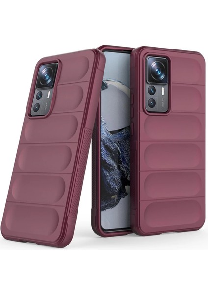 Xiaomi Mi 12T Pro Kılıf Optimum Silikon - Bordo fiyatları