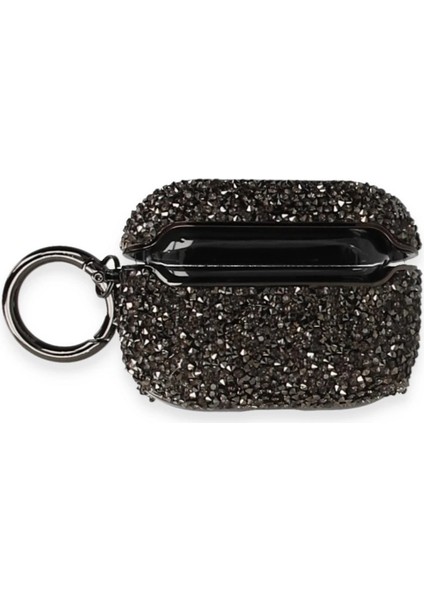 Airpods Pro (1.nesil) Mira Taşlı Kılıf - Siyah fiyatları